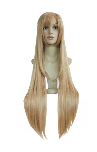 Anogol Hair Cap Sword Art Online Asuna Yuuki Cosplay Wig Costume Wigs - Image 4