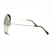 Gold Super Oversized Aviator Sunglasses Unisex Fashion Big Mirror Lens