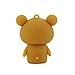 Usbkingdom 32GB USB 2.0 Flash Drive Cute Animal Bear Shape Pen Drive Memory Stick Thumb Drive Pendrive Jump Drive Flash Disk (Brown)