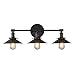 Phansthy Bathroom Vanity Light Fixtures, 3 Light Wall Sconces Lighting with 7.9