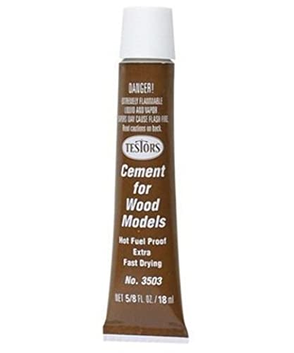 Fast Drying Wood Cement by Testors by Testor Corp.