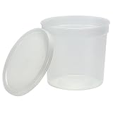 Deli Food Storage Containers with Lids, 24-Ounce, 24-Pack, Leak Proof, Airtight, Microwave & Dishwasher Safe, Stackable, Reusable, And BPA Free