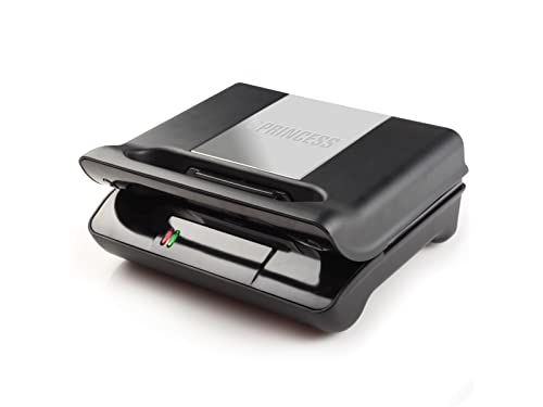 Princess01.117002.01.001 Gril Compact 3 En 1 - 3 Sets De Plaques Amovibles - 700 W - Noir