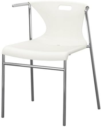 IKEA ELMER - Chair white chrome-plated: Amazon.de: Küche & Haushalt
