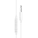 Chicom chen-c012 Earphones with Microphone Premium Earbuds Stereo Headphones and Noise Isolating Headset for Apple iPhone/iPod/iPad/Samsung Galaxy S7/S8 and Android Phones - White - 2 Piece
