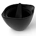 monbento - Leakproof Bowl Lunch Box MB Lib Onyx - Ideal for Holds Soups Salads, Pasta - for Work Lunch Packing - BPA Free - Food Grade Safe - Black