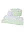 Baby Doll Bedding Regal Cradle Bedding Set, Mint