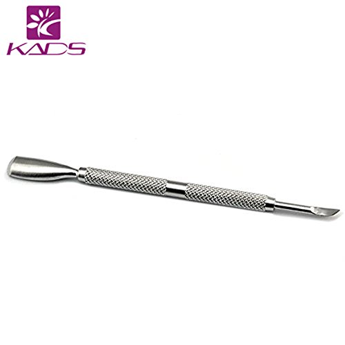 KADS 3pcs/set Stainless Steel Nail Tool Kits Scissor Nipper Cuticle Tool Spoon Pusher Dead Skin Remover Cutter Clipper Trimmer