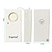 Topvico Water Leakage Alarm Detector Sensor 120dB Flood Alert Leak Detection Work Alone Home Security Low Battery Alert (3 Pack)