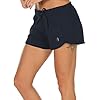 icyzone Sportshorts voor dames, korte sportbroek, hardloopbroek, joggingbroek, ademende hardloopshorts