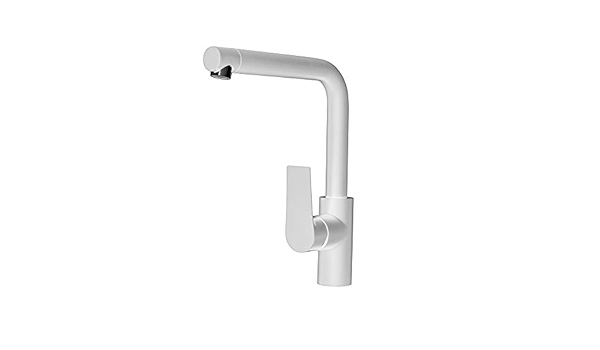 Galindo Aroha 4608816 Grifo de cocina Caño 90 Blanco : Amazon ...