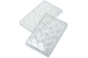 CELLTREAT SCIENTIFIC PRODUCTS 12-Well Cell Culture Plate with Lid; 100/cs