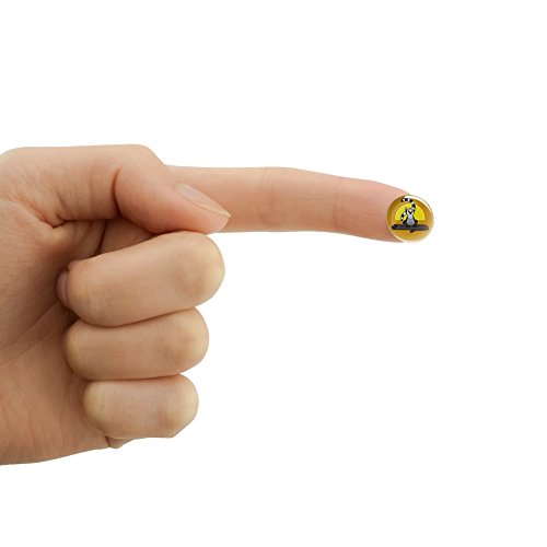 Ring-Tailed Lemur on Log 0.5" Puffy Bubble Dome Scrapbooking Crafting Sticker Set