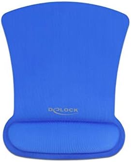 Delock Ergonomic Mouse Mat with Palm Rest Blue 255 x 207 mm - Image 3