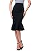 Kate Kasin Women Elegant High Waist Work Fishtail Party Skirts L K241-1