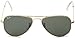 Ray-Ban Men RB3044 AVIATOR SMALL Sunglasses 52mm