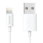 iPhone charger, Anker Lightning to USB Cable (3ft) for iPhone 6s 6 Plus 5s 5c 5, iPad Pro, Air 2, iPad mini 4 3 2, iPod touch 5th gen / 6th gen / nano 7th gen [Apple MFi Certified] (White)