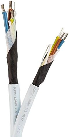 Supra Cables 3x2.5 LoRad Mains Flex Power Cable, 1-meter