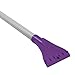 Snow Joe SJBLZD PRP Illum-n LED Lighted 4-in-1 Snow Broom Plus Ice Scraper, Purple