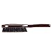 Torino Pro Wave Brush #1160 - By Brush King - Medium Soft Oval Palm/Military with Long Handle 360 Waves Brush