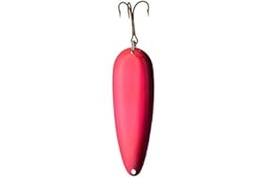 Lucky Strike Bait Works Devil Bait Spoon Fishing Lure for Salmon and Pike, Designed in Canada