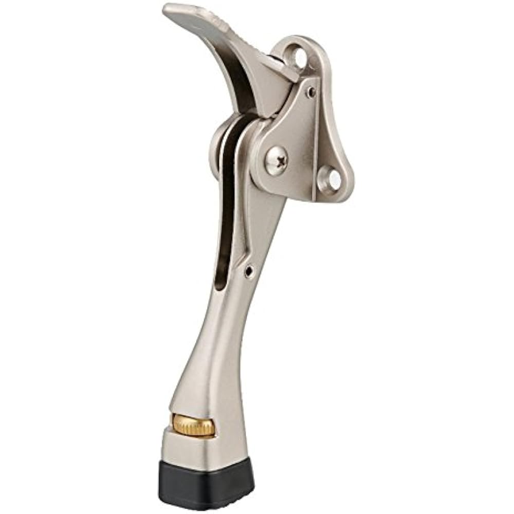 Easy Pedal Kick Down Door Stop Stopper Step Doorstop,Premium Rubber