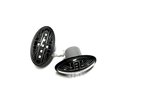 Union Jack Lens Side Marker Signal Lamp Amber LED Light for MINI COOPER MK1 R50 R52 R53 2001~2006