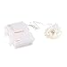 String Lights,Oak Leaf 60LEDs Led Fairy Starry Light Silver Wire Rope Lights 9.8ft for Bedroom Party Wedding Home DIY,Batteries Powered,Timer Function