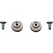 Prime-Line 191239 Tub Enclosure Roller, Flat Wheel, 5/8 In. Diameter, Ball Bearing (2 Pack)