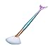 Saking Mermaid Makeup Brush Professional Blush Powder Sector Foundation Fan Brushes
