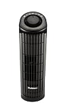 Holmes HTF1363B-BU 2-Speed Oscillating Mini Tower Fan, 14-Inch