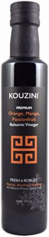 Kouzini Ultra Premium Orange, Mango, Passionfruit Balsamic Vinegar (250ML Bottle)