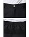 Przewalski Men's Mountain Bike MTB Shorts, Baggy Biking Cycling Shorts Removable Padded Underliner,2:Black Shorts with Liner,Large