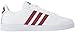 adidas Men's Swift Run Shoes,white/collegiate burgundy/core black,10.5 M US