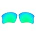 Dynamix Polarized Replacement Lenses for Oakley Flak Jacket XLJ | Easy to Install | Fit Perfectly | Emerald Green