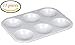 Deryun 15 Pieces White Paint Plastic Palettes 6 Well Rectangular Watercolor Palette Painting Tray Artist Craft Palettes