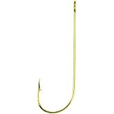 Eagle Claw 202 Gold Wire Hooks 100 Pack The Original Crappie and Perch Hook!