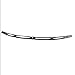 Black CNC Deep Cut Beveled Windshield Trim For 2014-2016 Harley Touring Electra Glide FLHTC