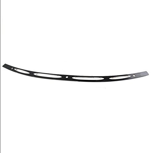 UPC 603983250334, Black CNC Deep Cut Beveled Windshield Trim For 2014-2016 Harley Touring Electra Glide FLHTC