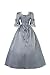 ROLECOS Womens Rococo Dress Medieval Renaissance 1800s Dress for Women Victorian Ball Gown Grey M