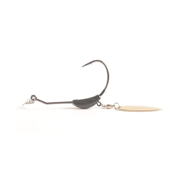 Hanxing-Joint-Ultra-Point-Power-Twist-Lock-Plus-Spin-Gold-Silver-Swim-Bait-Weighted-Hooks-5pcs-contains