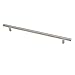 Gobrico Satin Nickel Cabinet Pulls 10 inch Hole Centers, Brushed Nickel Cabinet Hardware Euro T Bar Stainless Steel Drawer Pulls Dresser Knobs-30 Pack