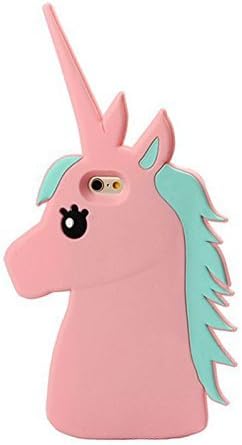 EatMyCase® For Samsung Models 3D CUTE ANIMALS Case Collection - Custom Cute Cartoon Soft Gel Tpu Back Cover with EatMyCase® Pen Stylus (Samsung Galaxy S6, 1: Pink Unicorn)