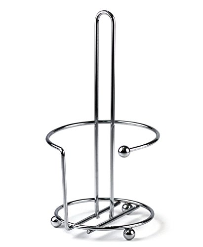 Paper Towel Holder Metal Dispenser Kitchen Bathroom Office School Metal Chrome - Thumbnail 2