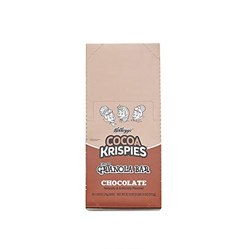 Kellogg's Cocoa Krispies Chewy Granola Bar, Chocolate, 32.15 Ounce (Pack of 96)