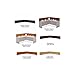 Bush Business Furniture Series C Reception L-Shelf in Hansen Cherry