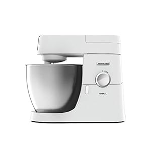 Kenwood-Stand-Mixer-for-Baking-Stylish-Food-Mixer-with-K-beater-Dough-Hook-Whisk-and-67-Litre-Bowl-1200-W-KVL4100W-White Kenwood Stand Mixer for Baking, Stylish Food Mixer, with K-beater, Dough Hook, Whisk and 6.7 Litre Bowl, 1200 W…