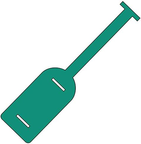 Deluxe Signs - Plain ID Self-tie Tie Tags (Pack of 14) Green 210x50-0.8mm Polypropylene