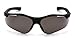 Pyramex Fortress Safety Eyewear, Gray Lens With Black Frame