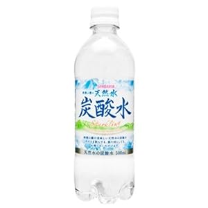 サンガリア 鈴鹿山麓の天然水 炭酸水 500ml×24本